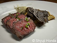 Chilean Wagyu Beef with Black Truffles and a variety of mushrooms