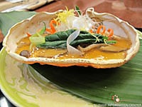 Chawan-mushi with crab meat