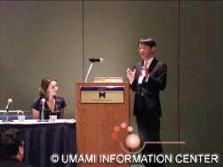 Vortrag von Yoshida, UIC-Zweigstelle NY